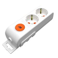 RI-TECH İKİLİ TOP.LI GRUP PRİZ(Ç.K.)(KLEMENSLİ) 1